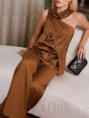 The Carmella One Shoulder Two Piece Set